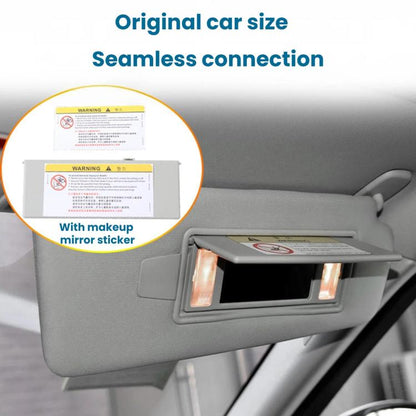 For Land Rover Sun Visor Vanity Mirror Cover LR075957 / LR075956 / LR063681