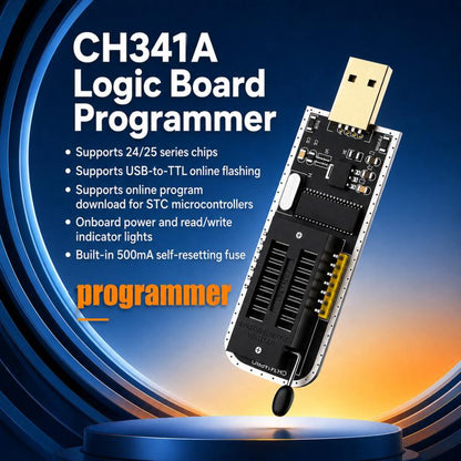 XZZ U2 Charging Chip Reader Writer Fixture With CH341A Programmer For iPhone 15 Pro / 15 Pro Max / 16 Pro, 3 in 1