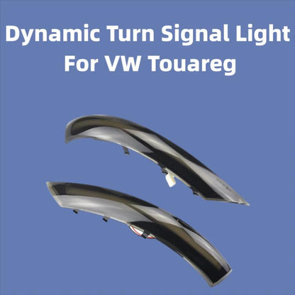 For Volkswagen Touareg 2007-2010 Dynamic LED Side Mirror Turn Signal Light Assembly 1 Pair, For Volkswagen Touareg 2007-2010
