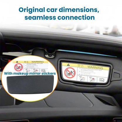 For Porsche 718 / 981 / 982 / 991 / 992 / 911 Left-Hand Drive Sun Visor Vanity Mirror Cover 98173103128