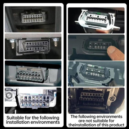 OBD2 Port Lock Anti-Theft Security Protector Aluminum Alloy OBD Guard for Car SUV Truck