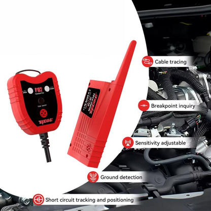 TopDiag P182 Automotive Short And Open Circuit Finder Circuit Tracer Tool For Car Truck Wire Breakpoint Locator With Probes