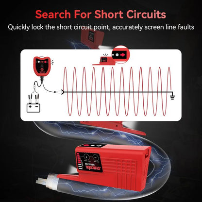 TopDiag P182 Automotive Short And Open Circuit Finder Circuit Tracer Tool For Car Truck Wire Breakpoint Locator With Probes