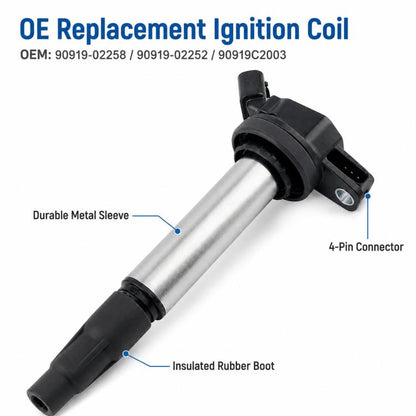 For Toyota Ignition Coils 90919-02258 / 90919-02252 / 90919C2003