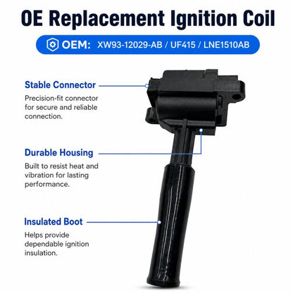 For Jaguar XJ/XK Ignition Coils XW93-12029-AB / UF415 LNE1510AB
