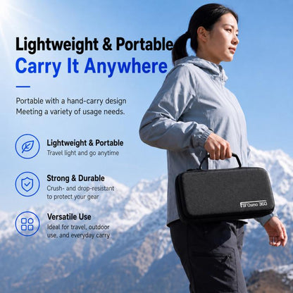 For Osmo 360 II / Osmo 360 Hard Shell Carrying Case Portable Travel Storage Bag