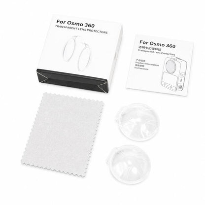 For DJI Osmo 360 II / Osmo 360 Snap-On Lens Guards High-Transparency PMMA Optical Lens Protector Cover, Regular Version, Premium AR Coated