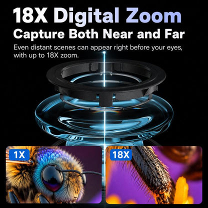 WD07 Dual 75MP Front Rear Camera Wi-Fi HD Digital Camera CCD Selfie 5K Mirrorless Camera