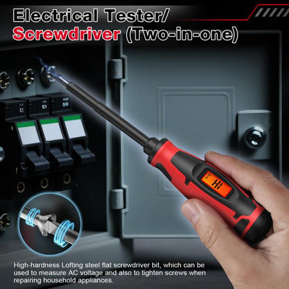 Digital Voltage Tester Screwdriver 6V-390V AC Non-Contact Voltage Detector Pen, HABOTEST HT95A-SL5, HABOTEST HT95A-PH1