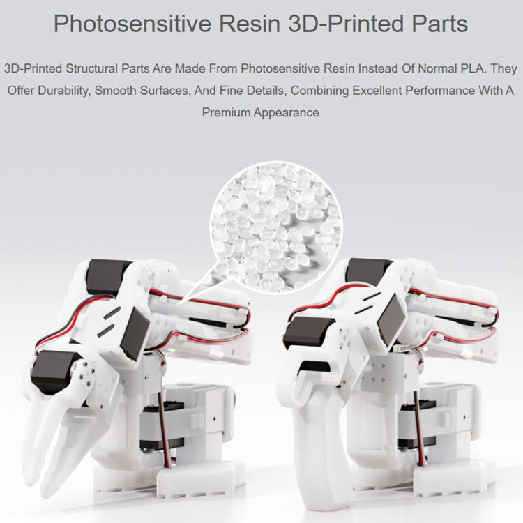 WAVESHARE SO-ARM100 Open-Source 6-Axis Robotic Arm High-Torque Bus Servo, US Plug, UK Plug, EU Plug