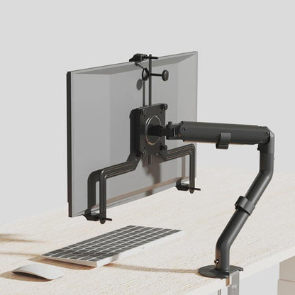 A2 Universal Computer LCD Monitor Robotic Arm Stand With Non-Hole Accessories