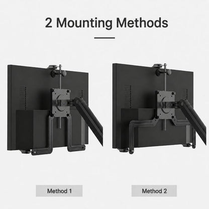 A2 Universal Computer LCD Monitor Robotic Arm Stand With Non-Hole Accessories