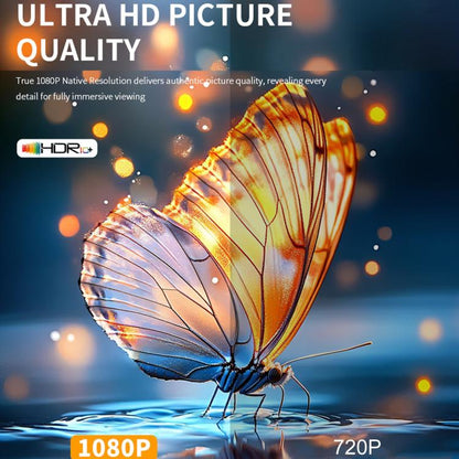 HY300proMax Android WiFi Portable Projector Wireless HD Screen Casting For Mobile Phone, US Plug, EU Plug, UK Plug, AU Plug