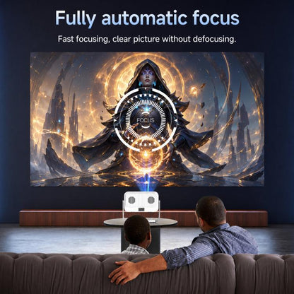 C660 Smart Portable HD Home Projector Auto Focus Android 4K Projector, US Plug, UK Plug, AU Plug, EU Plug