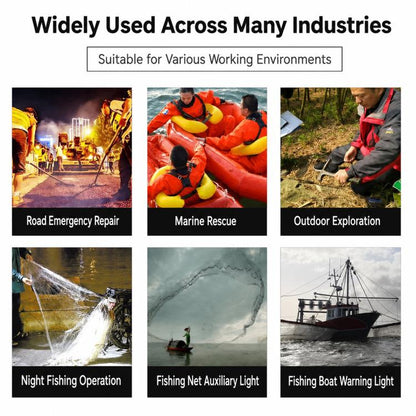 LED Fishing Net Marker Light Waterproof Light Controlled Marine Buoy Signal Strobe Light