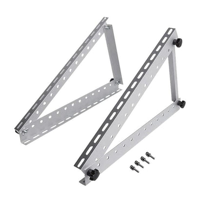 Aluminum Alloy Adjustable Triangle Solar PV Bracket, 22 inch, 28 inch, 45 inch