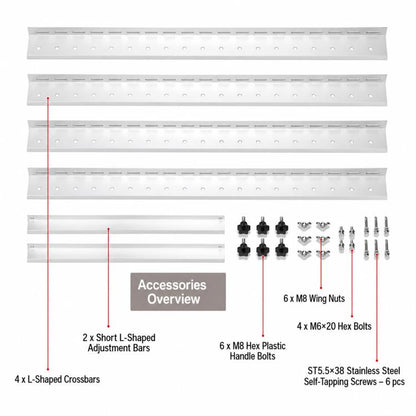 Aluminum Alloy Adjustable Triangle Solar PV Bracket, 22 inch, 28 inch, 45 inch
