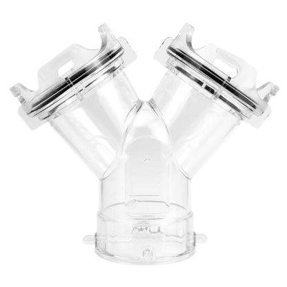 Y-type RV Transparent Drain Pipe With Longitudinal Tee Interface For Branch Pipe, CP-1138
