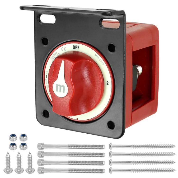 300A High-current Power Disconnect Switch For Automobiles With Mounting Bracket, 6006, 6007, 6008, 6010, 6011