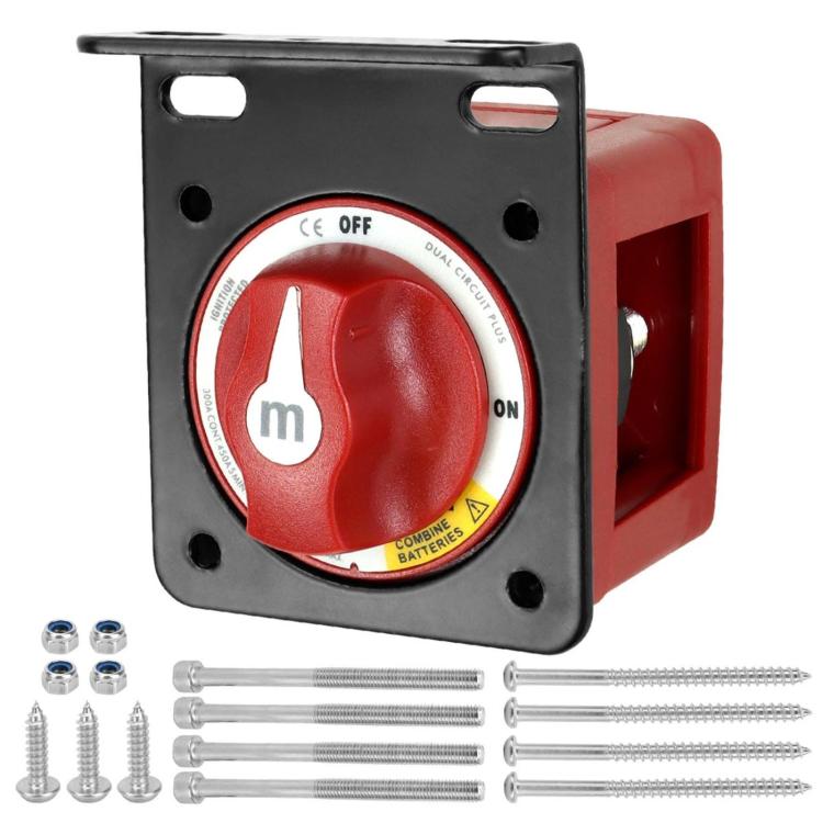 300A High-current Power Disconnect Switch For Automobiles With Mounting Bracket, 6006, 6007, 6008, 6010, 6011