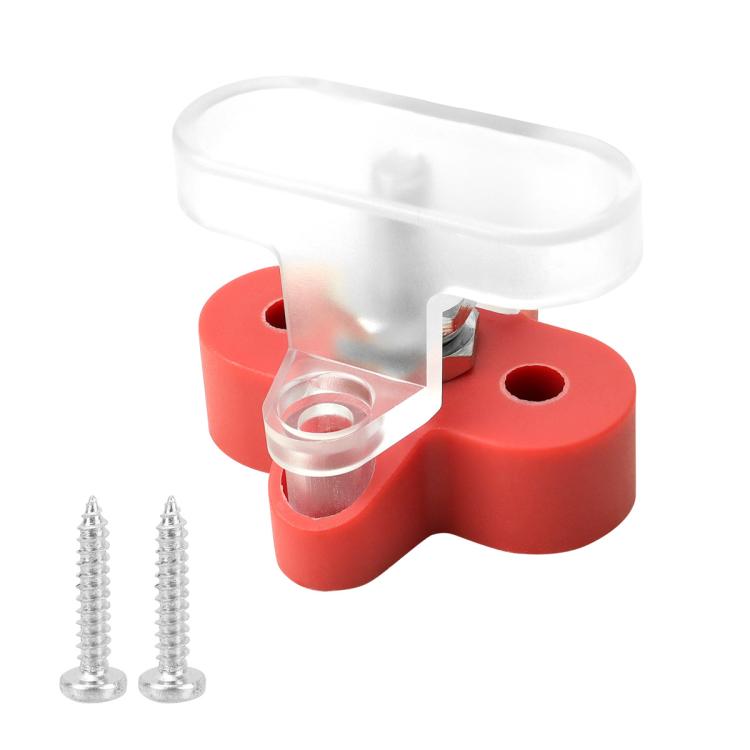48V Car Yacht Heavy Duty Terminals With Transparent Cover, M6 Red Single Stud, M6 Black Single Stud, M6 Red Double Stud, M6 Black Double Stud, M6 Red Double Stud with Washer, M6 Black Double Stud with Washer, M8 Red Single Stud, M8 Black Single Stud