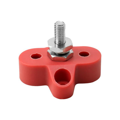 48V Car Yacht Heavy Duty Terminals With Transparent Cover, M6 Red Single Stud, M6 Black Single Stud, M6 Red Double Stud, M6 Black Double Stud, M6 Red Double Stud with Washer, M6 Black Double Stud with Washer, M8 Red Single Stud, M8 Black Single Stud