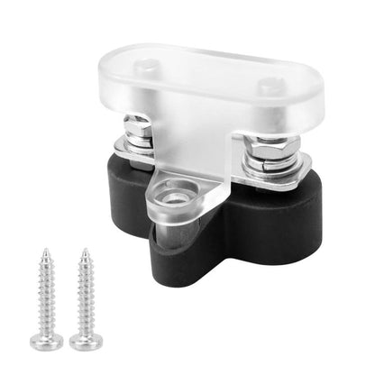 48V Car Yacht Heavy Duty Terminals With Transparent Cover, M6 Red Single Stud, M6 Black Single Stud, M6 Red Double Stud, M6 Black Double Stud, M6 Red Double Stud with Washer, M6 Black Double Stud with Washer, M8 Red Single Stud, M8 Black Single Stud