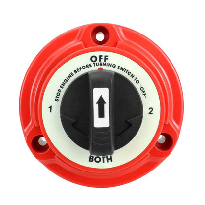 4-position 300A M10 Copper Stud Automotive Dual Battery Power Cut-off Switch