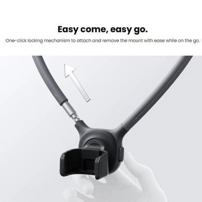 For Insta360 Luna Ultra / Pro Original Neck Mount, Neck Mount