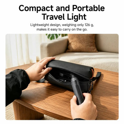 LKTOP Action Camera Tripod Selfie Stick 17.5-50cm Extendable Handheld Grip with 2-in-1 Dual Adapter