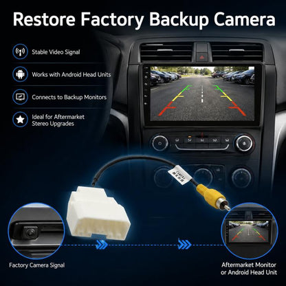 Backup Camera Cable Adapter For Dodge Journey & Chrysler 300C 2008-2013, For Dodge Journey & Chrysler 300C