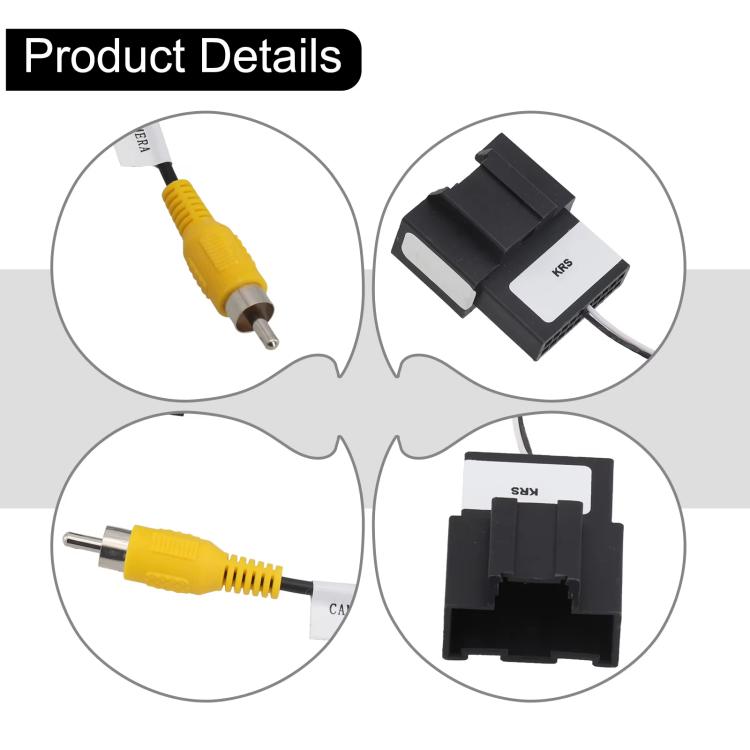 Backup Camera Harness Adapter For Chevrolet Cruze & GM 2008-2014 Rear View Camera RCA Cable, For Chevrolet Cruze & GM 2008-2014