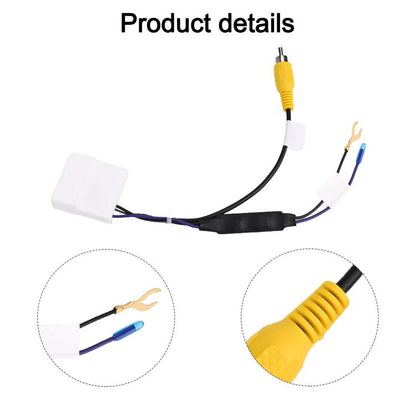 For Kia & Hyundai 2015+ 24-Pin Backup Camera Harness Adapter Camera Retention RCA Cable, For Kia & Hyundai 2015+