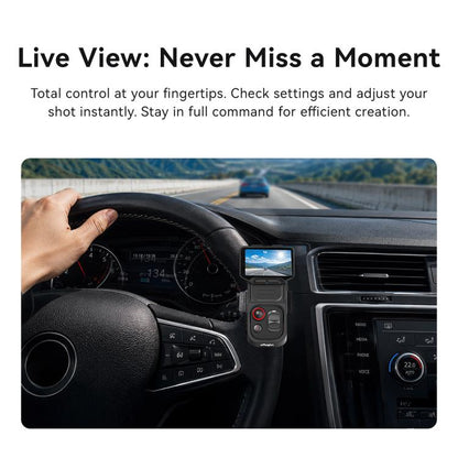 For Insta360 Luna Ultra Detachable Screen Monitor aMagisn Strap Silicone Case Adjustable Wristband Cover