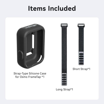 For DJI Osmo FrameTap aMagisn Strap Silicone Case Remote Monitor Adjustable Wristband Cover, aMagisn