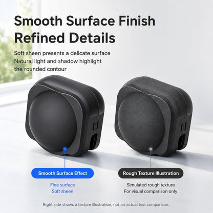 For Insta360 X6 Silicone Lens Cap Anti-Scratch Soft Camera Lens Cover