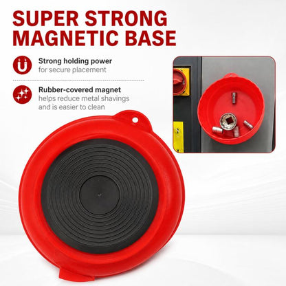 Strong Magnetic Storage Bowl For Car Repair Screws And Parts