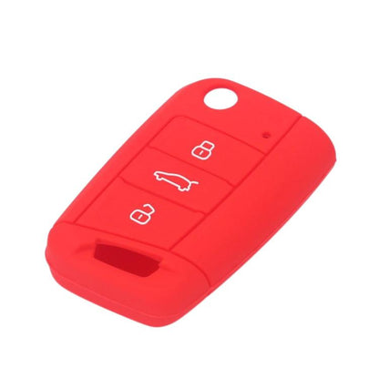 Silicone Key Cover For Volkswagen Golf 7 / Teramont X / Bora / Lavida Plus / T-Cross / Sagitar