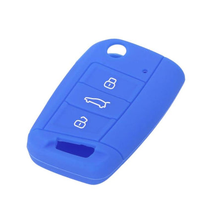Silicone Key Cover For Volkswagen Golf 7 / Teramont X / Bora / Lavida Plus / T-Cross / Sagitar
