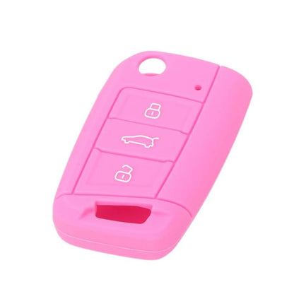 Silicone Key Cover For Volkswagen Golf 7 / Teramont X / Bora / Lavida Plus / T-Cross / Sagitar