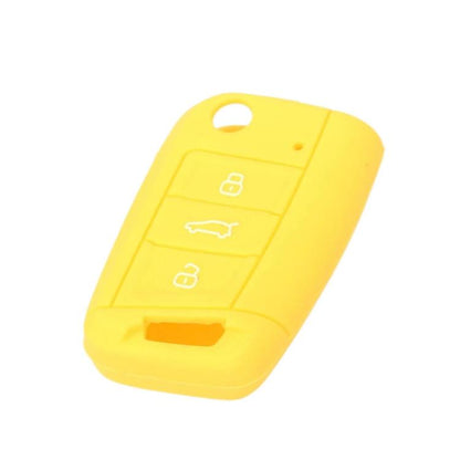 Silicone Key Cover For Volkswagen Golf 7 / Teramont X / Bora / Lavida Plus / T-Cross / Sagitar