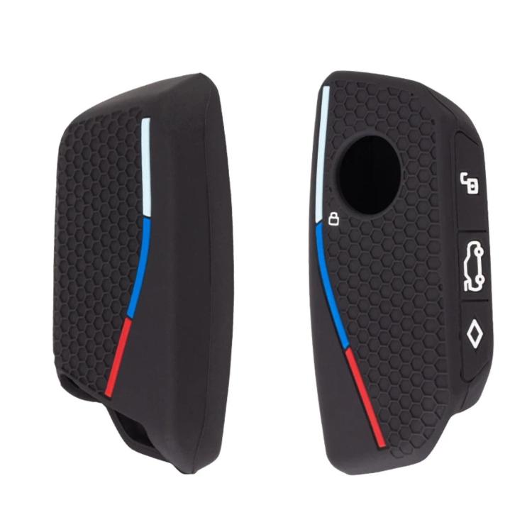 2pcs Silicone Key Cover For BMW 7 Series 740 / X7 / I7 / X1 / IXXM / X6