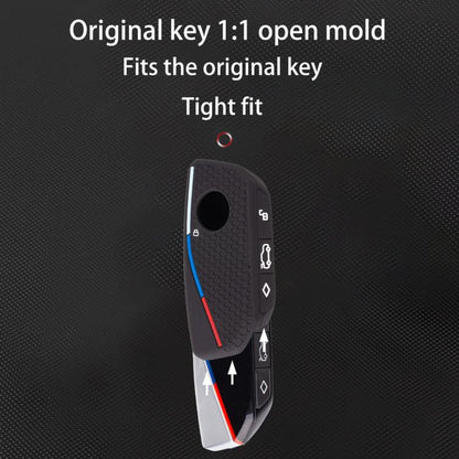 2pcs Silicone Key Cover For BMW 7 Series 740 / X7 / I7 / X1 / IXXM / X6