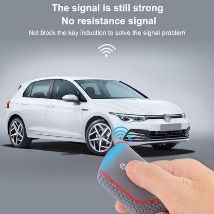 2pcs Silicone Key Fob Cover For Volkswagen Golf 8 / Talagon / ID4 Crozz / ID6X / Teramont