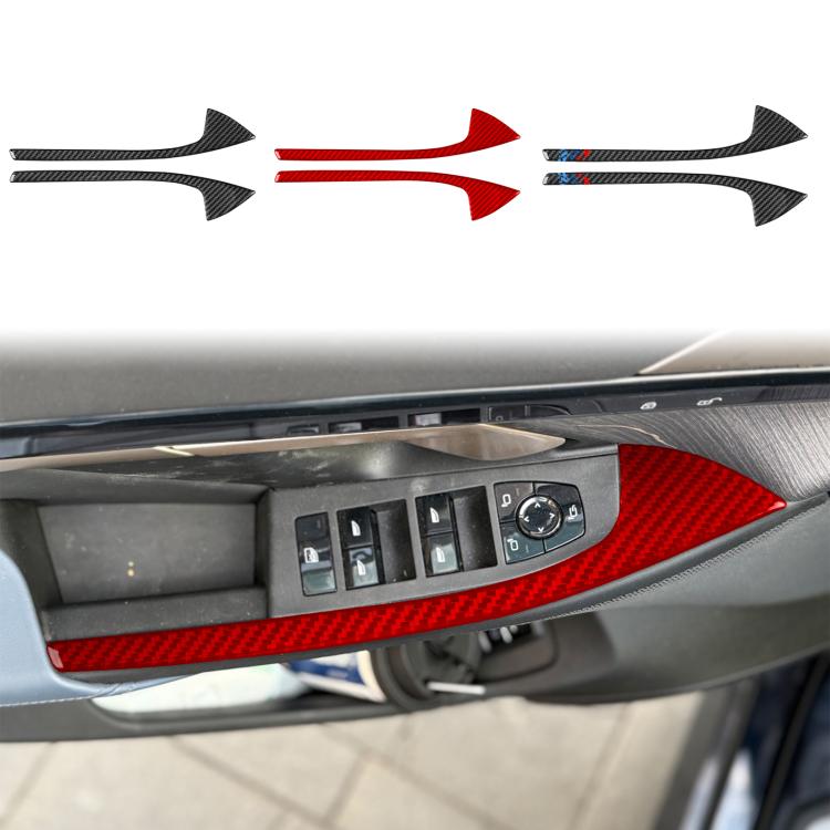 For BMW 5 Series i5 G60 / G68 2023-2026 Front Door Armrest Panel Sticker