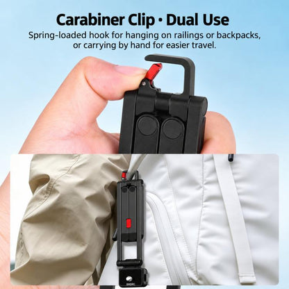 BRDRC Rotating Magnetic Tripod Expansion Clip For DJI Osmo Pocket 4P / Insta360 X6