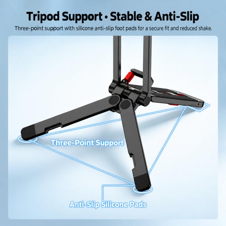 BRDRC Rotating Magnetic Tripod Expansion Clip For DJI Osmo Pocket 4P / Insta360 X6