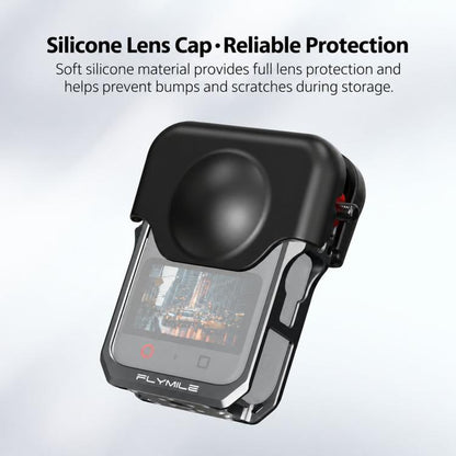 For DJI Osmo 360 II Flymile Quick-Release Extended Protective Cage Lens Cap