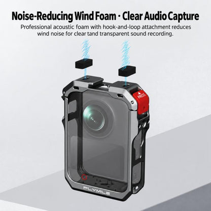 For DJI Osmo 360 II Flymile Quick-Release Extended Protective Cage Lens Cap
