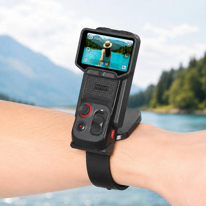 For Insta360 Luna Ultra Wrist Strap Mount Frame Remote Screen Holder